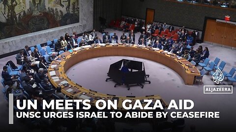 UNSC urges Israel to open more Gaza crossings and abide by ceasefire terms