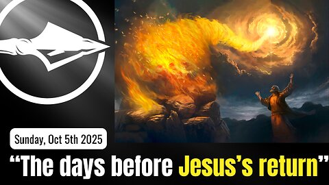 “The days before Jesus’s return” - The spirit of Elijah | Pastor Anthony Thomas