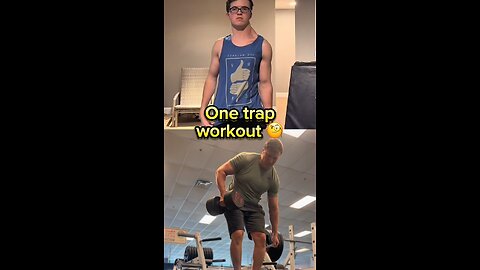 🤔ONE TRAP WORKOUT😰