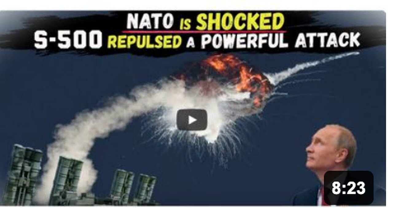 S-500 'PROMETHEUS' Shot down Seven Previously Unknown British Missiles over the Crimean Bridge