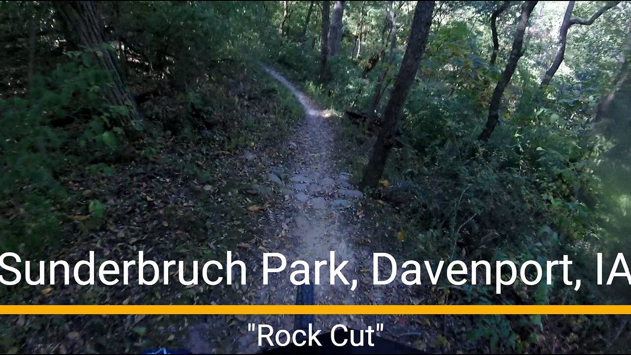 Sunderbruch Park MTB trail - "Rock Cut"
