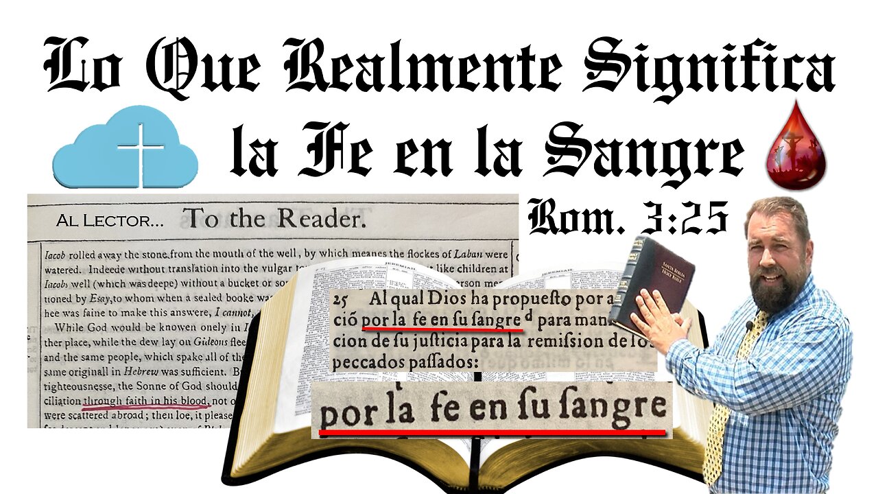Lo Que Realmente Significa La Fe En La Sangre