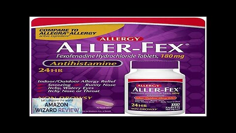 BLUE RIBBON KS Allergy Aller-FEX 180 mg 180 Tablets (Pack of 1) Review