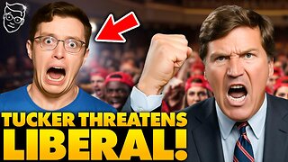 Tucker Threatens to PUNCH Lib, Then Completely HUMILIATES Him in Front of Roaring Crowd: 'Get The F…