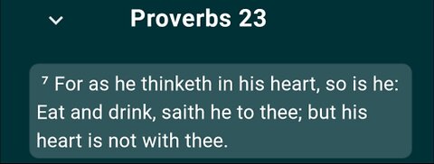 For as he thinketh