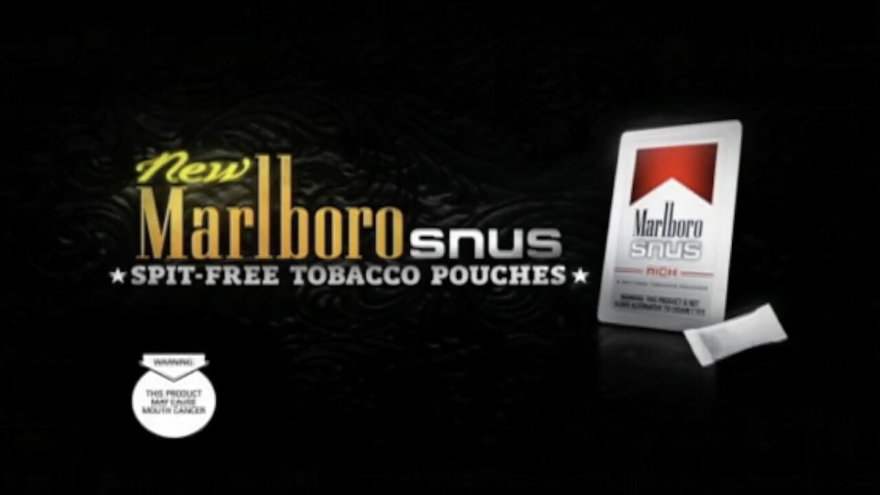 Classics: Marlboro "Snus" Advertisement