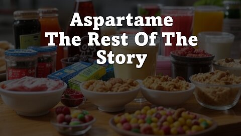 Aspartame...The Rest Of The Story