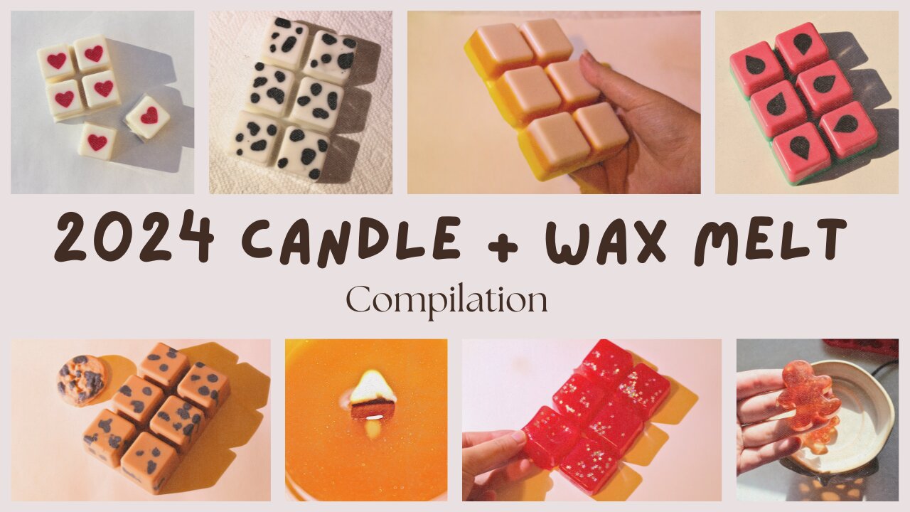 2024 Candle and Wax Melt Compilation