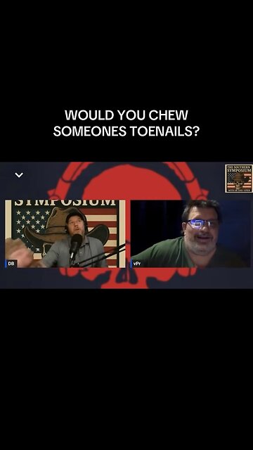 Would you chew someone else’s toenails?
