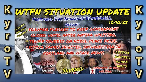 Situation Update - October 10, 2025 (edited version) (Swedish subtitles)