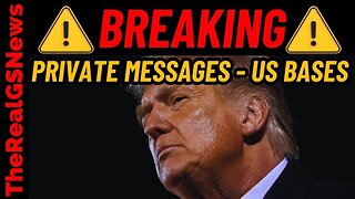 ALERT!! ⚠️ A PRIVATE MESSAGE was sent to TRUMP TEAM