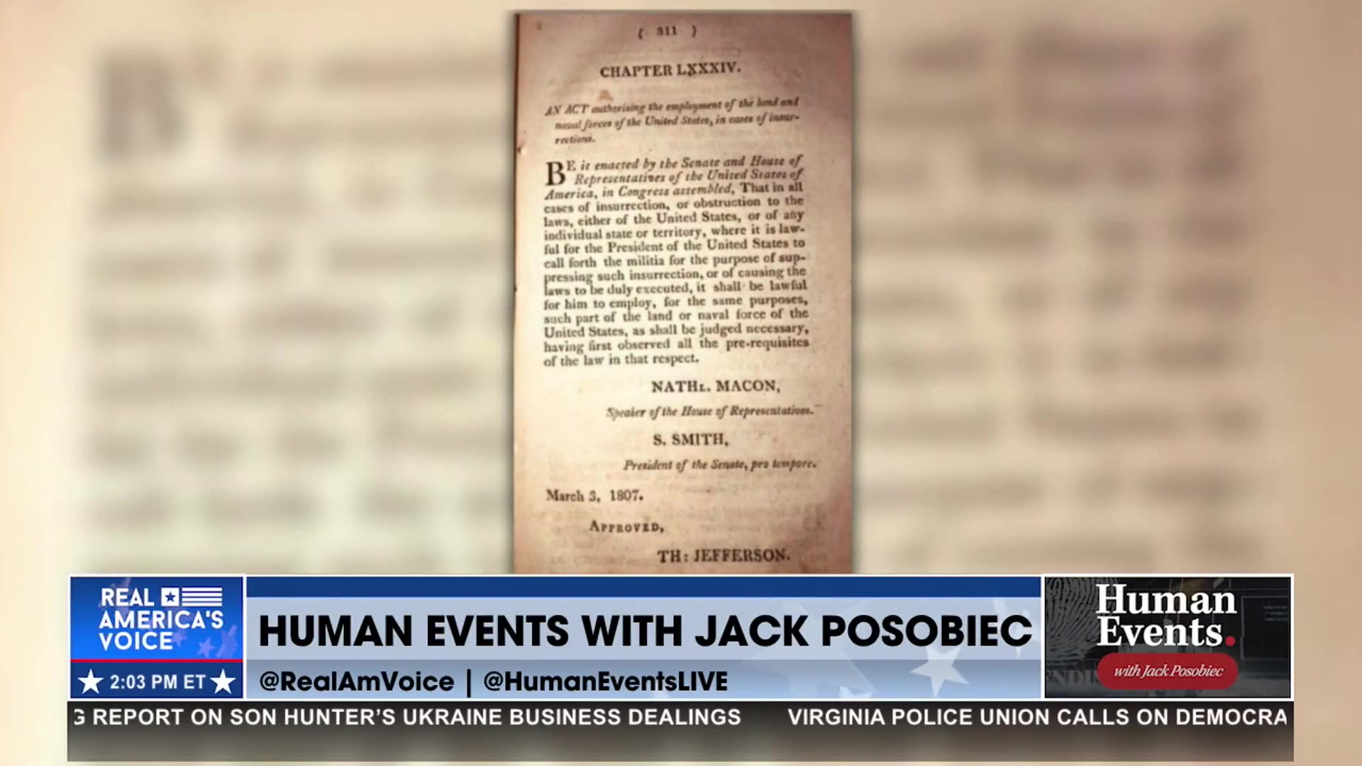 POSOBIEC: INVOKE THE INSURRECTION ACT