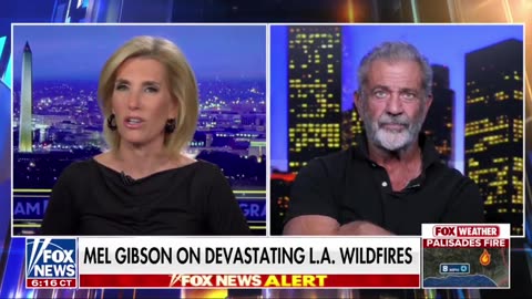 Mel Gibson Speaks to Laura Ingraham After Losing Home in LA Fire