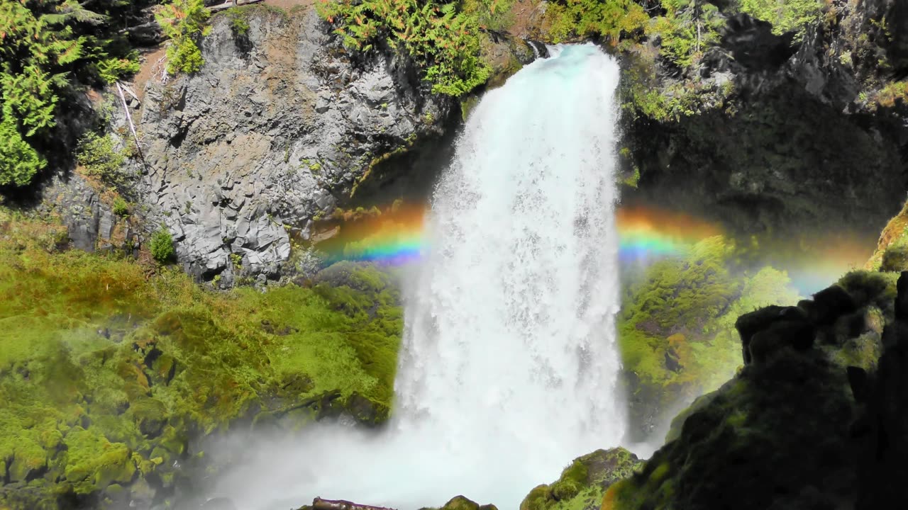 Relaxing Waterfall Sounds 🌊 | Nature Ambience for Sleep, Meditation & Deep Relaxation