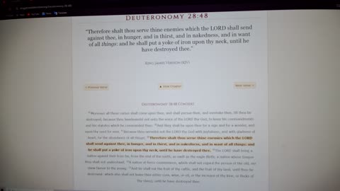 DEUTERONOMY 28:48.