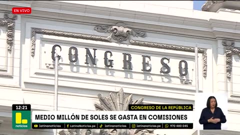 Congreso gasta más de medio millón de soles en comisiones: "Le cuesta a todos los peruanos"