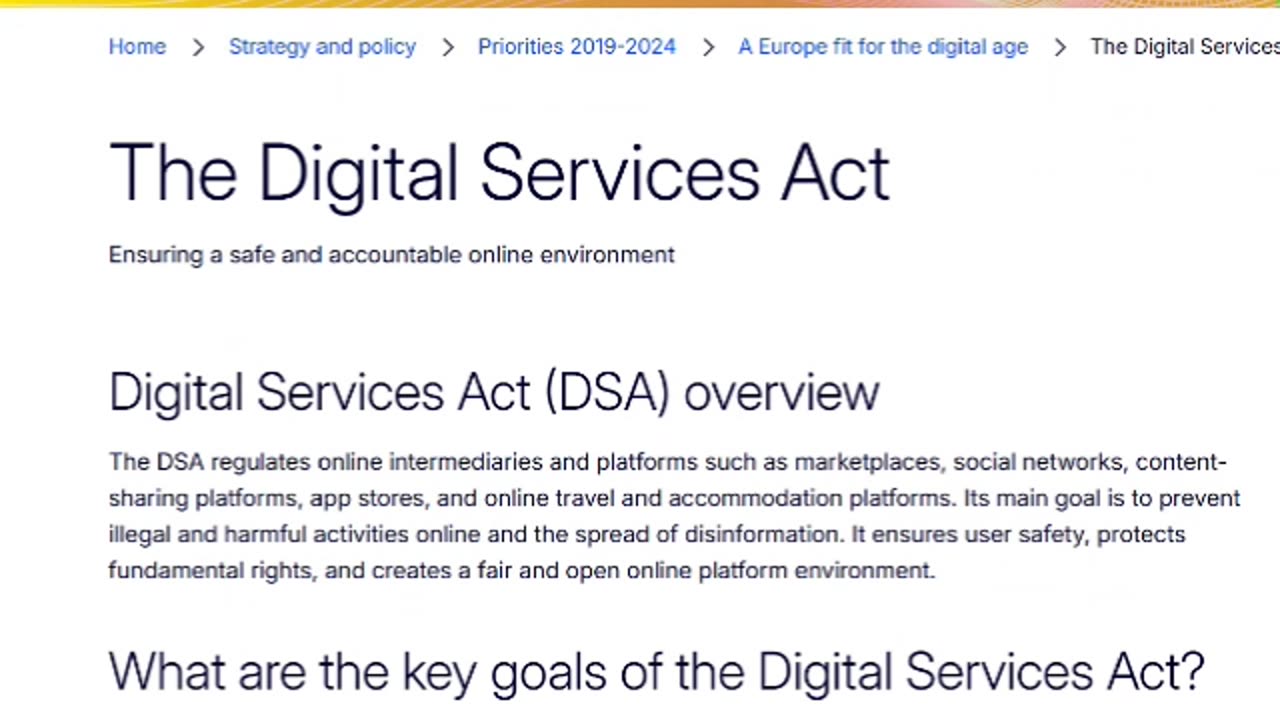 69. The Digital Services Act