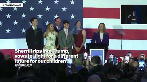 New Jersey Gov.-Elect Rips Into Trump, Vows to 'Fight for a Different Future for Our Children'