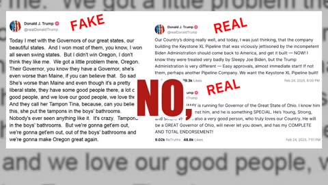 Fact Check: FAKE Trump Post Calls Oregon Gov. Tina Kotek 'Tampon Tina'