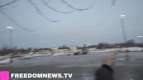 NOW: "Murderers, murderers" - Hundreds Chant as they march to the ICE Processing Cente