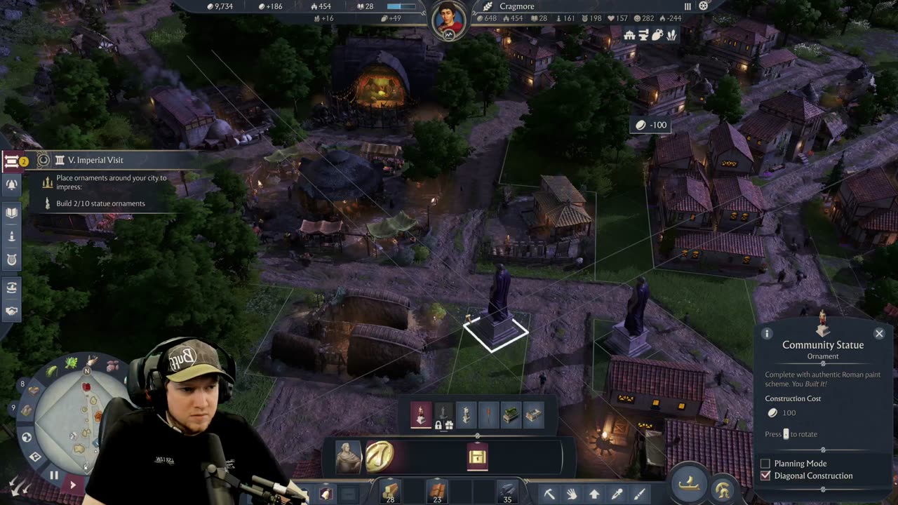 🔴 LIVE - The City Continues - ANNO 117: PAX ROMANA