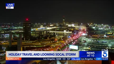 🔥 Southern California Holiday Travel Issues & Looming Storm | Weather Report