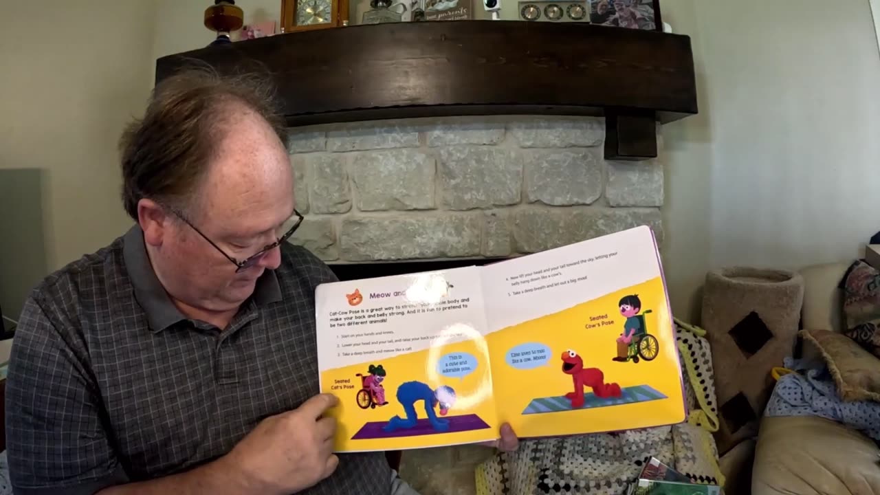 Grover Yoga - Fun and Simple Poses