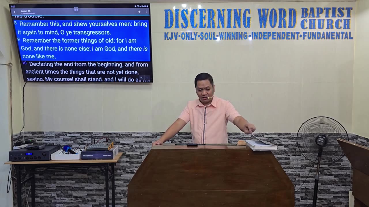 Declaring the End from the Beginning (Remember who God is) - Isaiah 46 (Baptist Preaching - Ph)