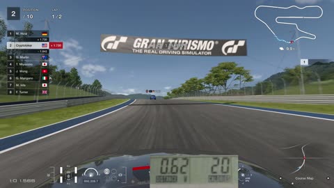 Playing Gran Turismo 7 while riding exercise bike
