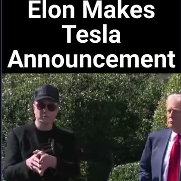 Elon Makes Tesla Announcement