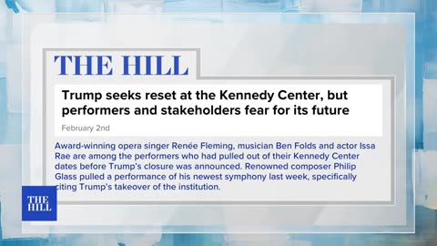 THE LATEST On The Kennedy Center After Trump Announces MASSIVE Closure And Renovation | TRENDING