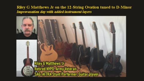 RGM Jr and a rainy day in Las Vegas means 12-String guitar playing day