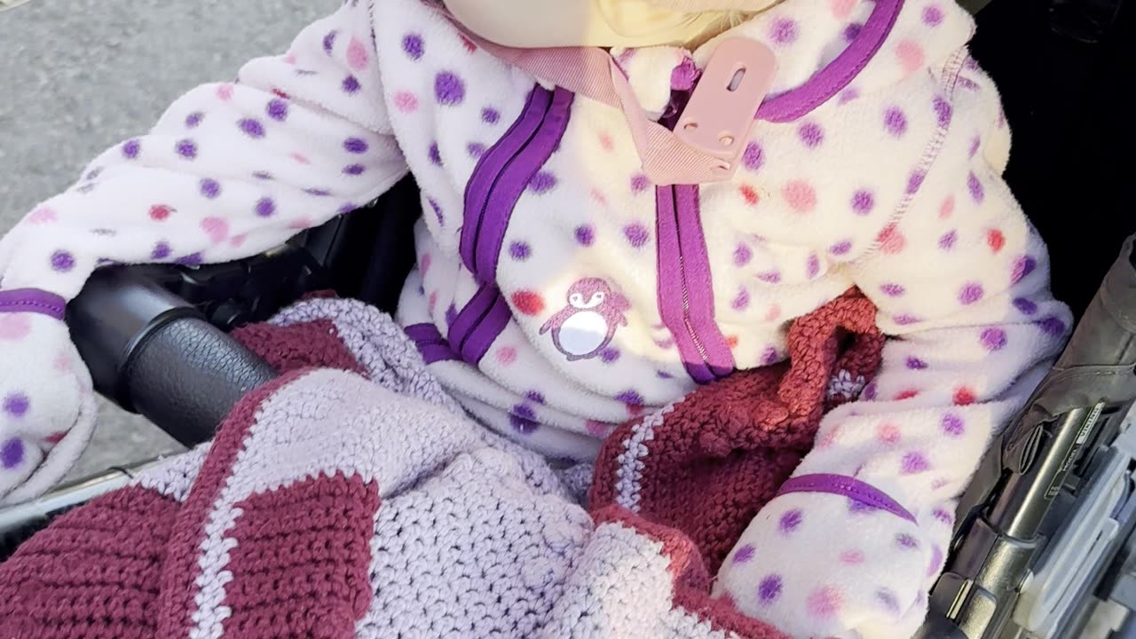 family walks are never boring when daddy starts singing 🎶😂 baby kayla loving it!
