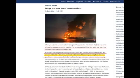 smoothieX12 - Sitrep: Europe at the end of the rope.