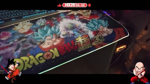 UNBOXING Mouse Pad Gamer Extra Grande Dragon Ball Goku, Vegeta 70x30