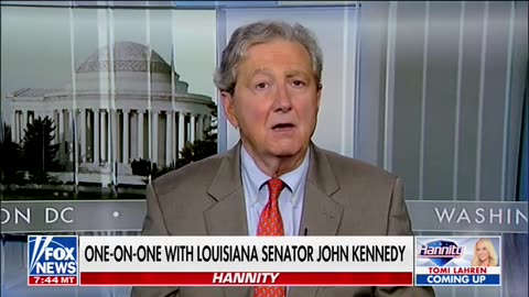 John Kennedy Tells Hannity When He Suspected Biden Was Declining