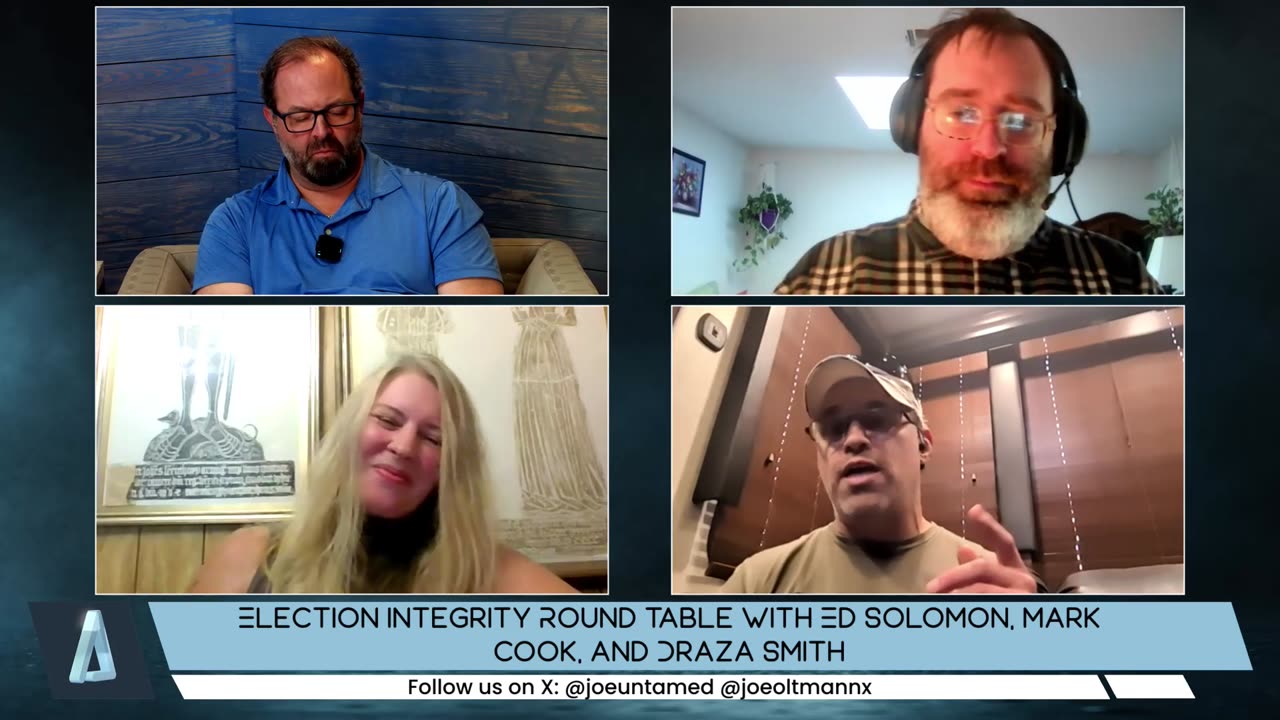 Oltmann OCT15 Roundtable-1 Mark Cook Intro & Layman's Summary of Findings; 'Conspiracy Theory' NLP