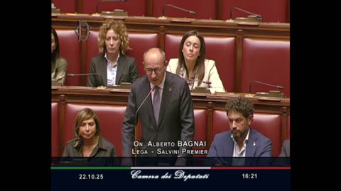 🔴On. Alberto Bagnai in merito alle comunicaz. del Pres. Meloni in vista del Consiglio eur. del 23Ott