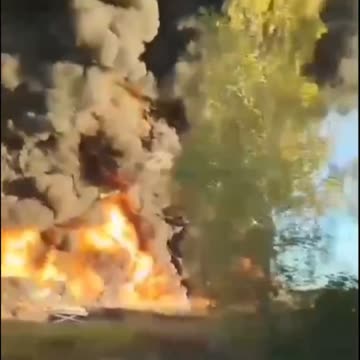 Ammunition Detonates Inside Smolensk Railyard, Causing Insane Fire