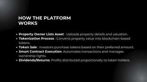 Real Estate Investments Developing a Secure and Scalable Tokenization Platform