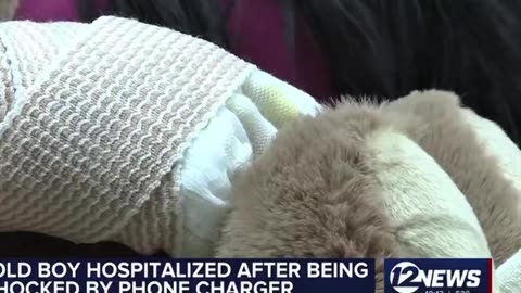 Eight-year-old boy electrocuted in his sleep after his necklace becomes entangled between