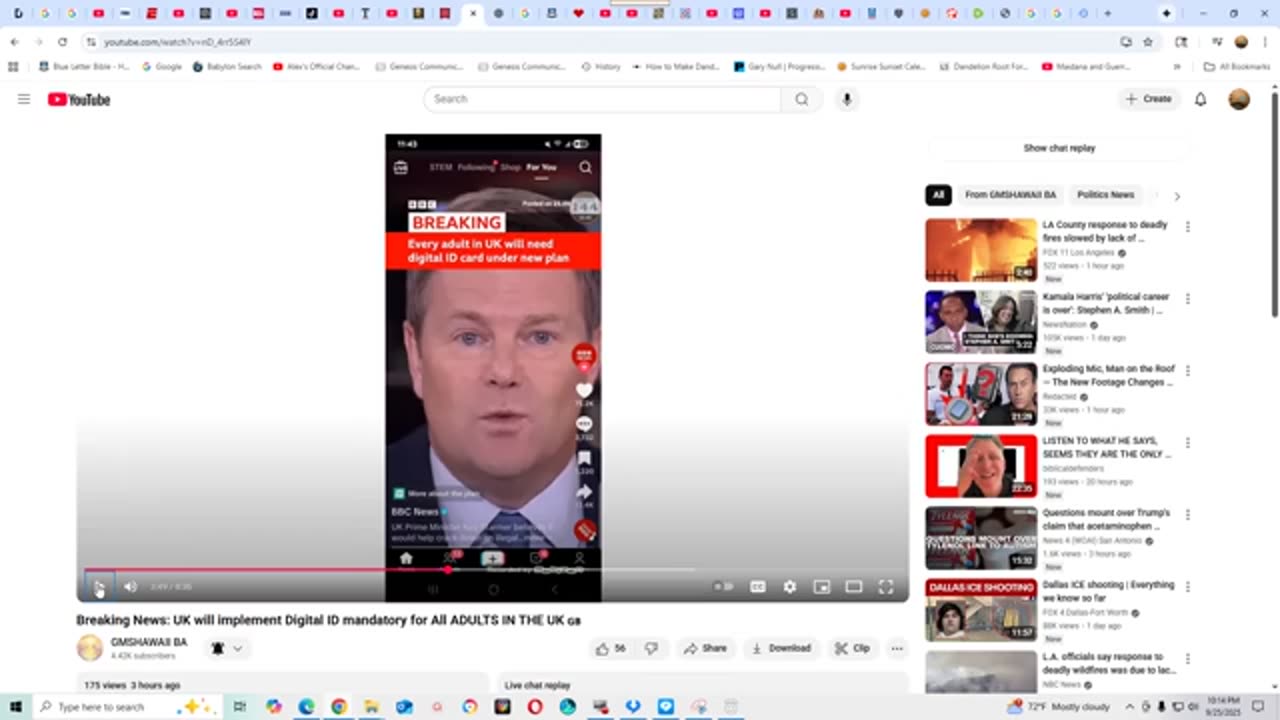 Breaking News, Breaking News, Breaking News: UK will implement Digital ID mandatory for All ADULTS