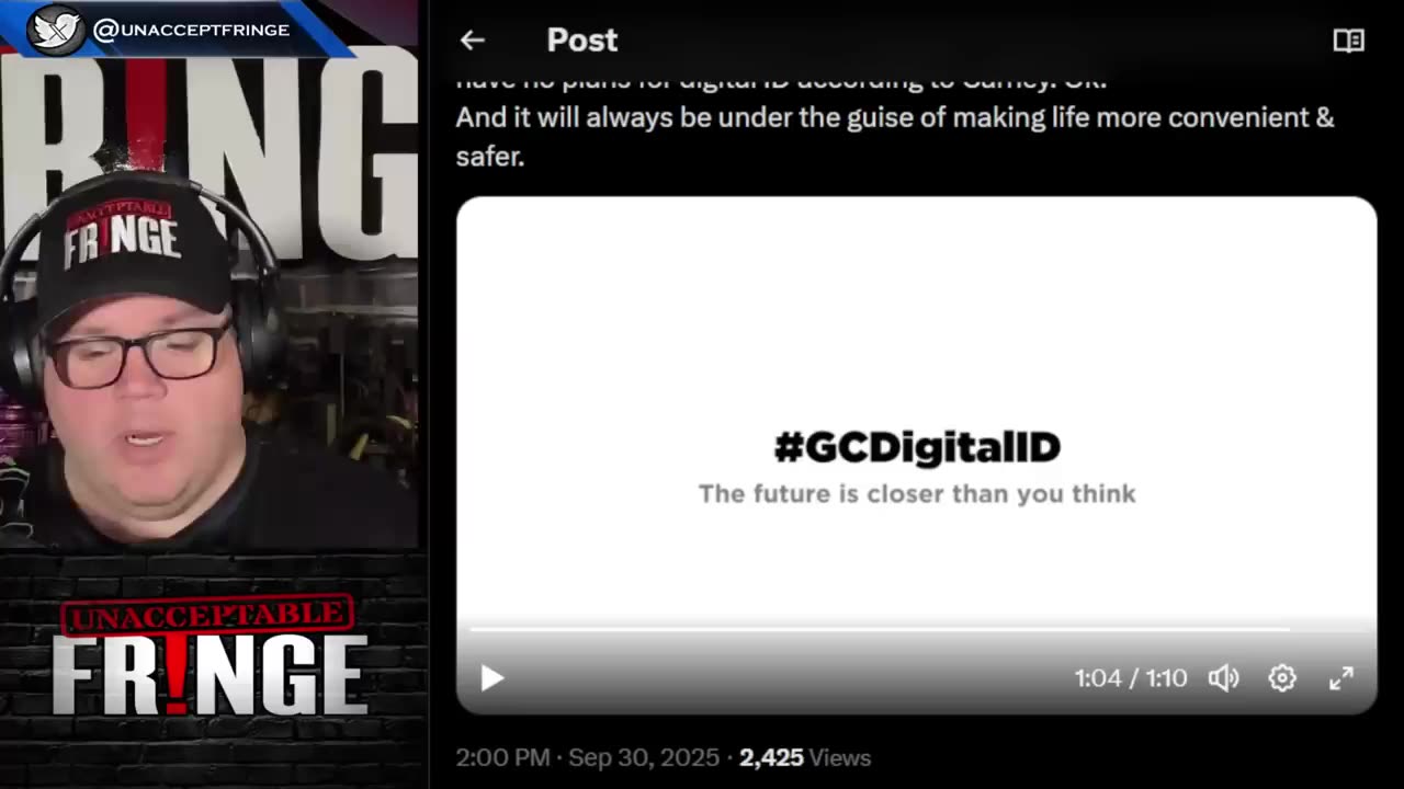 Everything Carney says is a lie. Digital id is going to destroy us!!