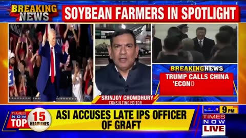 China-U.S. Trade Tensions Escalate- Trump Targets Soybean Issue, Warns Of Retaliation -Breaking News