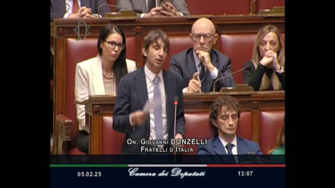 Donzelli - Informative dei Ministri Nordio e Piantedosi su Almasri (05.02.25)