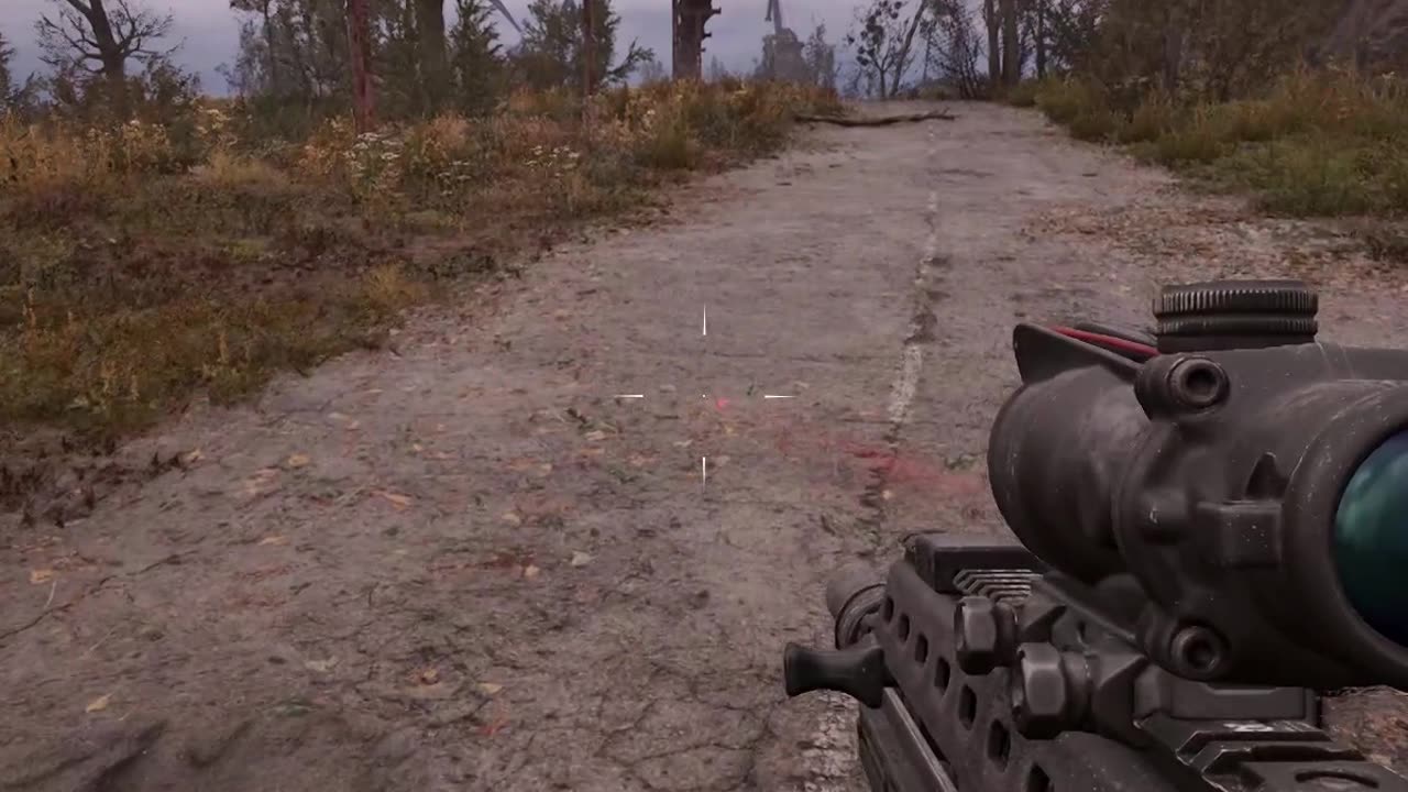 Slapping a sniper scope to this rifle is a good choice.