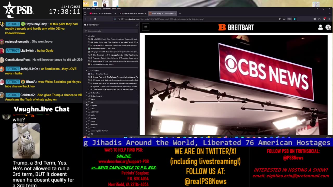 Patriots' Soapbox NEWS - LIVE 24/7!