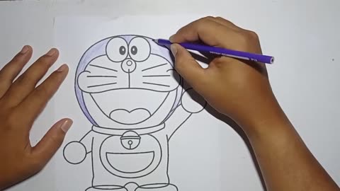 how to draw doraemon step by step easy