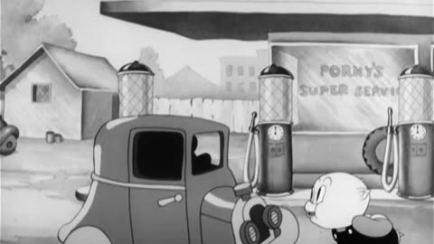 Porky's Super Service (1937) | Warner Bros