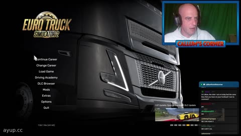 ayupcc - Callum's Corner - 13/11/25 - Simulating A European Truck